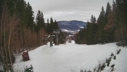 Výstupní stanice lanové dráhy