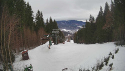 Výstupní stanice lanové dráhy