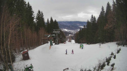 Výstupní stanice lanové dráhy