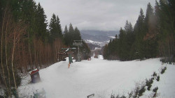 Výstupní stanice lanové dráhy