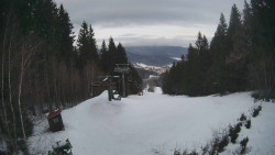 Výstupní stanice lanové dráhy