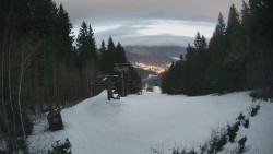 Výstupní stanice lanové dráhy