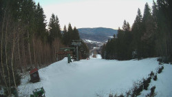 Výstupní stanice lanové dráhy