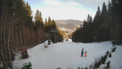 Výstupní stanice lanové dráhy