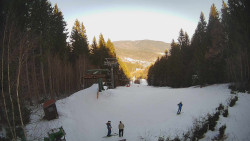 Výstupní stanice lanové dráhy