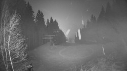 Výstupní stanice lanové dráhy