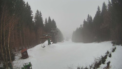 Výstupní stanice lanové dráhy