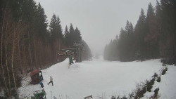 Výstupní stanice lanové dráhy