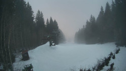 Výstupní stanice lanové dráhy