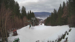 Výstupní stanice lanové dráhy