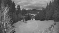 Výstupní stanice lanové dráhy