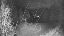 Výstupní stanice lanové dráhy