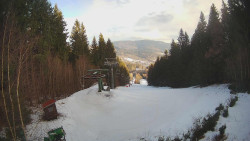 Výstupní stanice lanové dráhy