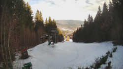 Výstupní stanice lanové dráhy