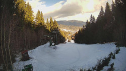 Výstupní stanice lanové dráhy