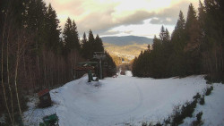 Výstupní stanice lanové dráhy