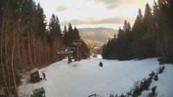 Výstupní stanice lanové dráhy