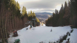 Výstupní stanice lanové dráhy