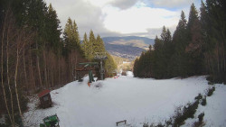 Výstupní stanice lanové dráhy