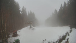 Výstupní stanice lanové dráhy