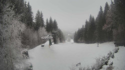 Výstupní stanice lanové dráhy