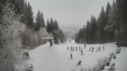 Výstupní stanice lanové dráhy