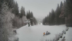 Výstupní stanice lanové dráhy