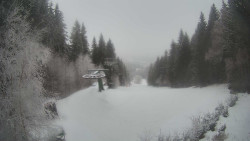 Výstupní stanice lanové dráhy