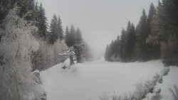 Výstupní stanice lanové dráhy