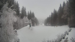 Výstupní stanice lanové dráhy