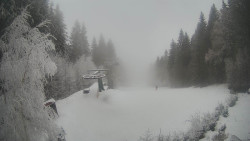 Výstupní stanice lanové dráhy