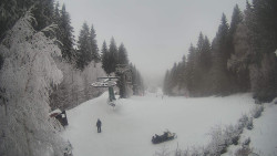 Výstupní stanice lanové dráhy