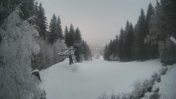 Výstupní stanice lanové dráhy