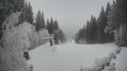 Výstupní stanice lanové dráhy