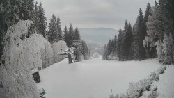 Výstupní stanice lanové dráhy