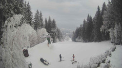 Výstupní stanice lanové dráhy