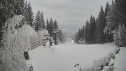 Výstupní stanice lanové dráhy