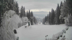 Výstupní stanice lanové dráhy