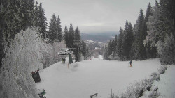 Výstupní stanice lanové dráhy