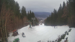 Výstupní stanice lanové dráhy