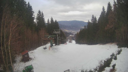 Výstupní stanice lanové dráhy