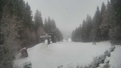 Výstupní stanice lanové dráhy