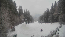 Výstupní stanice lanové dráhy