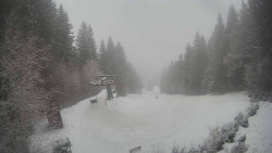 Výstupní stanice lanové dráhy