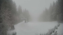 Výstupní stanice lanové dráhy