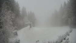 Výstupní stanice lanové dráhy