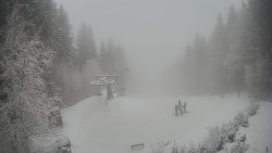 Výstupní stanice lanové dráhy