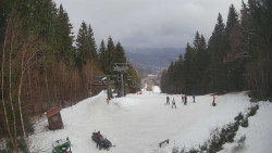 Výstupní stanice lanové dráhy