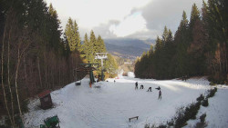 Výstupní stanice lanové dráhy