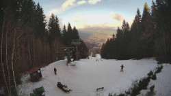 Výstupní stanice lanové dráhy